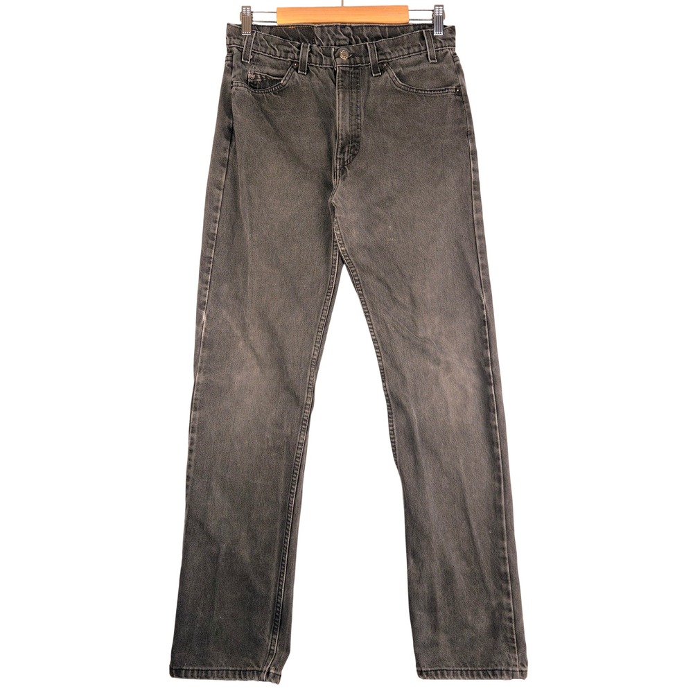 Vintage Levis 505 Orange Tab Jeans Mens Distressed Faded USA 34x34 (Fits 32x33)
